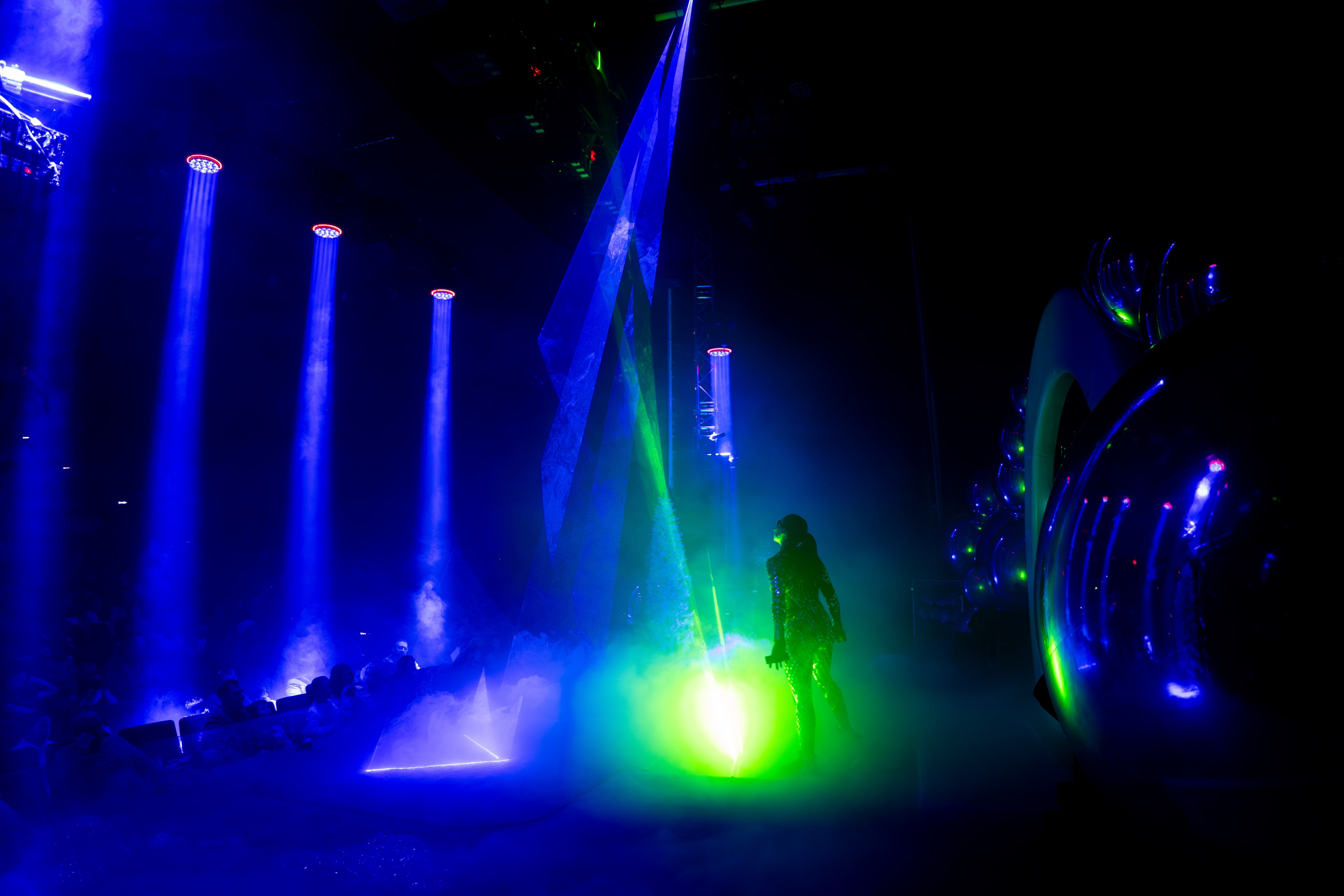 Bubble Wonderland stage performance